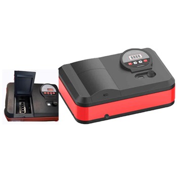 Espectrofotômetro Digital com Faixa de 190 a 1100 nm UV-VIS Automático e Largura de Banda de 2nm -  Acompanha CD do softwar